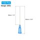 thumbnail image 2 of Agujas de dispensación Uxcell 22Ga, 102Pcs 1.5" Aguja de punta roma industrial para rellenar tintas líquidas, adhesivo, aceite, azul, 2 of 7