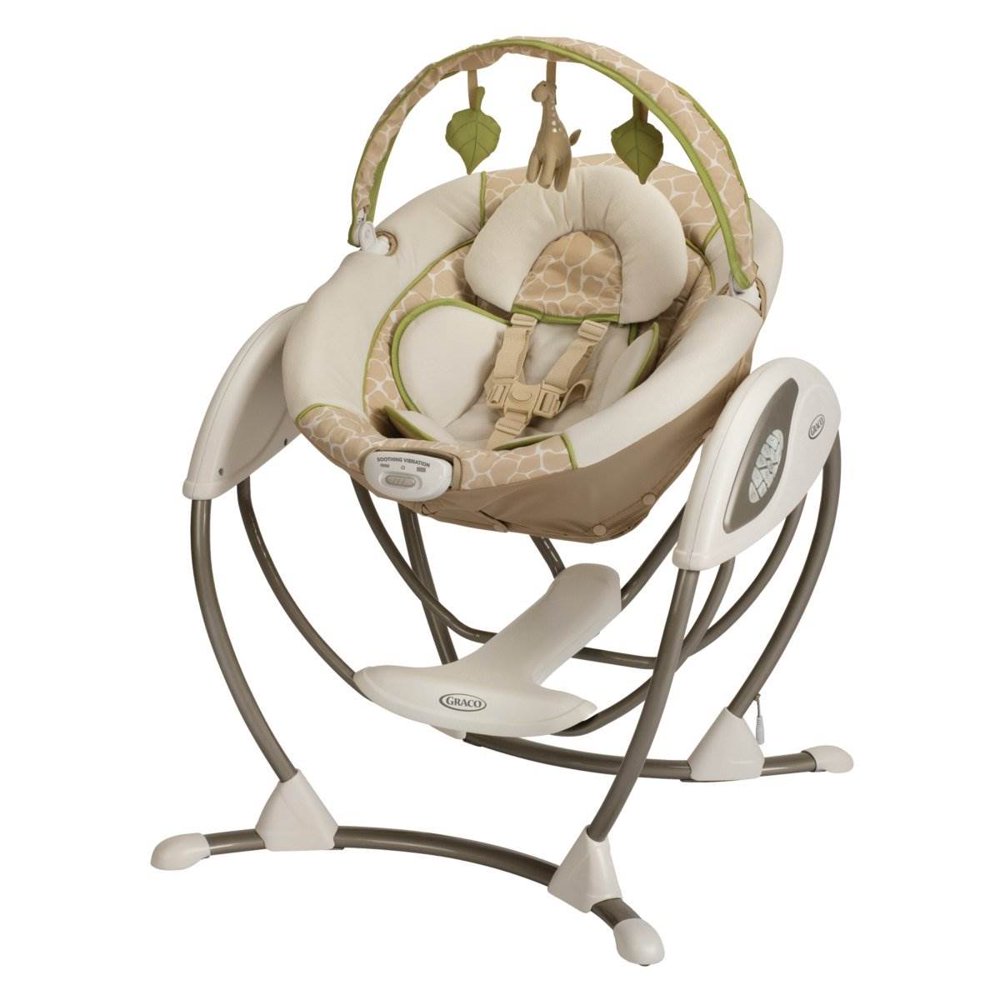 Graco Glider LX Gliding Baby Swing, Raffy