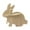 A61 D 4.7"x4.7", variant on Easter Decorations Easter Bunny Decoration Exquisite Wood Rabbit Shape Decoration For Home For Daily Easter For Present D Desktop Ornament 4.7"X4.7"