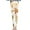 Multicolor 4, variant on Kaondbfi Tights for Women Autumn Pumpkin and Maple Print Velvet Leggings Tights High Waist Warm Elastic Skinny Pants