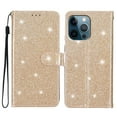 thumbnail image 1 of Compatible avec iPhone 13 Pro Étui Portefeuille Pailleté avec Poche pour Carte Couverture Rabattable, 1 of 5