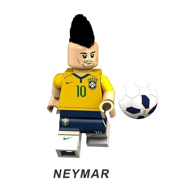 3 Estrellas Argentinas Estrella De Fútbol Lionel Messi Maradona Mini Figuras De Bloque De Construcción Para Colección