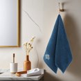 thumbnail image 2 of REGALWOVEN Crown Cartoon Pattern Hand Towels for Bathroom, 2 Pack Cotton Hand Towel Set, Soft Absorbent Decorative Towels Blue 13" x 30", 2 of 5