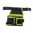 thumbnail image 2 of Cinturón Bolsa Bolsa Impermeable Multifuncional Durable Cinturón Cinturón Almacenamiento de herramientas borde amarillo Cola Titular de la cintura de electricista, 2 of 8