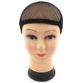 thumbnail image 3 of Gorras de peluca negras Cubierta de mal cabello Estirable con banda elástica Accesorios para pelucas Uso para pelucas de - M M, 3 of 8
