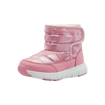 

Fall Savings Clearance Deals 2022! VEKDONE Toddler Little Kid Snow Boots For Boys Girls Kids Outdoor Winter Shoes Cotton Boots