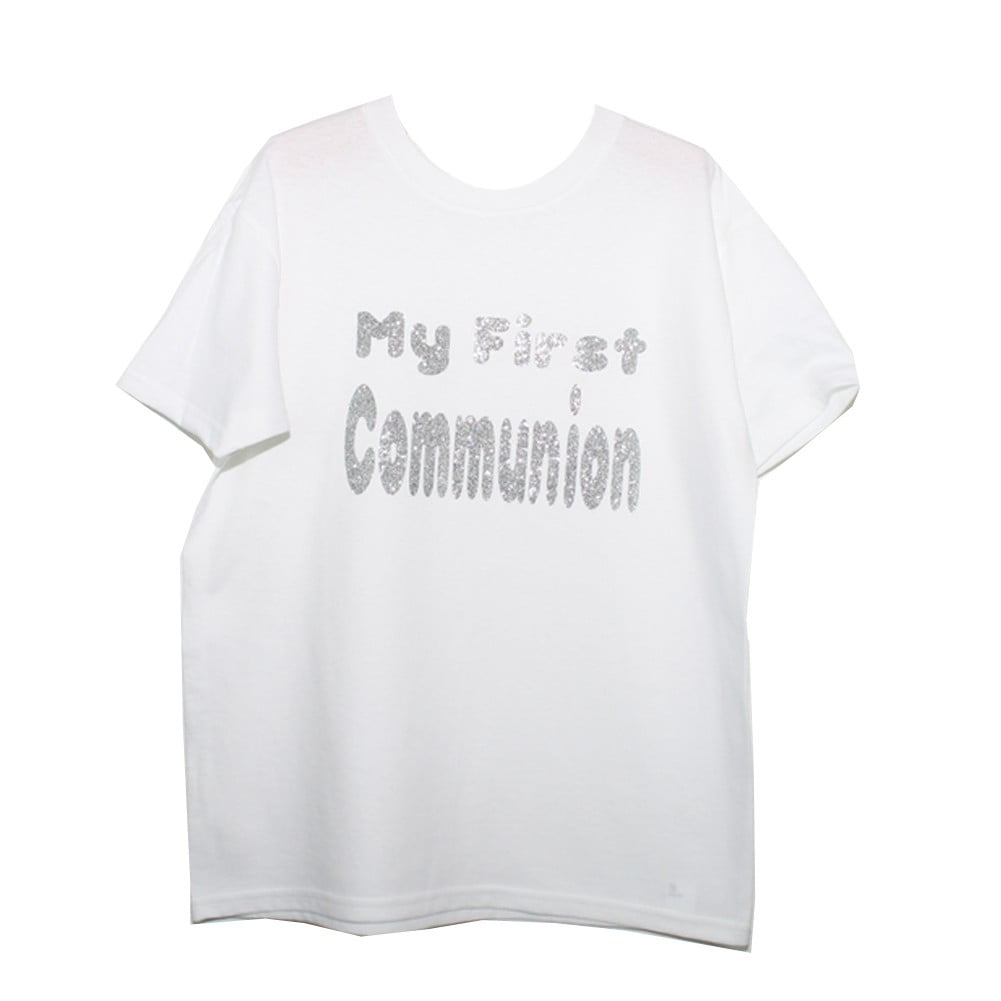 Children's Park Avenue - Little Girls White Glitter \