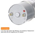 thumbnail image 4 of ZGB37-3530 DC 24V 100RPM Micro Motor High-Speed Geared Motor DIY RC Cars Remote Control Shaft 6mm Diameter, 4 of 6