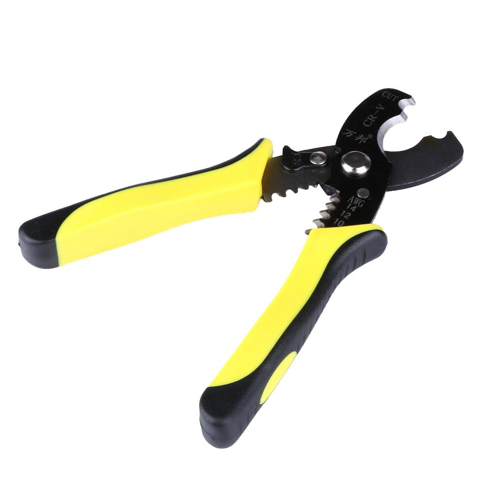 Professional Cable Electrical Shielding Stripper Wire Cutter Stripping Pliers for sale online 