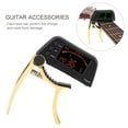 thumbnail image 4 of Yosoo One Handed Quick Change Metal Capo Tuner Gear Accessory for Guitar Bass, Metal Capo, Bass Capo, 4 of 5