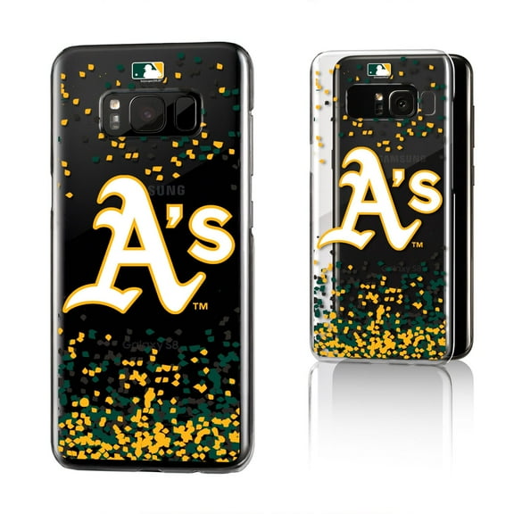 Athletics Galaxy S8 Confetti Design Clear Case