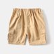 thumbnail image 4 of Odeerbi 3-9 Años Niños Bermudas de Algodón Pantalones Cortos de Verano de Color Sólido Con Bolsillos, 4 of 8