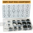 thumbnail image 4 of 300pcs Carbon Steel 3-32mm Snap Circlip Kit Rust-proof Abrasion Resistant, 4 of 4