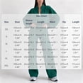 thumbnail image 3 of Gamivast 2 Piece Activewear Sets for Women Cropped Zip up Jacket High Waisted Pants Set Tracksuit Fall Winter Athletic Lounge Outfits Activewear, 3 of 6