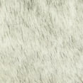 thumbnail image 2 of Plutus PBEZ1777-108x90T Polar Bear Faux Fur Luxury Throw Blanket, White & Black - Queen, 2 of 2