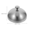 thumbnail image 2 of OULII Curva De Acero Inoxidable Para Emplatado Conserva Calor Y Carnes Y Postres, 2 of 7
