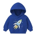 thumbnail image 2 of Frostluinai Boys Hooded Sweatshirt Fleece Pullover Hoodies Long Sleeve Warm Graphic Hoodie Sweatshirts for Toddler Kids 2-7 Years, 2 of 6