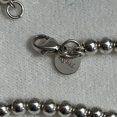 thumbnail image 5 of Tiffany & Co. Bracelet en Perles d'Argent avec Pendentif Cœur, 5 of 5