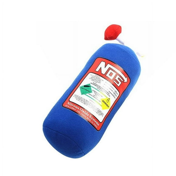 Nose Nitrous Oxide Bottle Pillow Car Interior Headrest Pillow Creative Plush Pillow