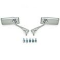 thumbnail image 3 of Krator Custom Bull Dog Rear View Mirrors Chrome Pair Compatible with Triumph Trophy 650 900 1200 Tiger Daytona 800 1050, 3 of 3