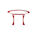 thumbnail image 2 of Red Carbon Fiber Interior Dashboard Speedometer Cover Trim for Audi Q7 2007-2015, 2 of 4