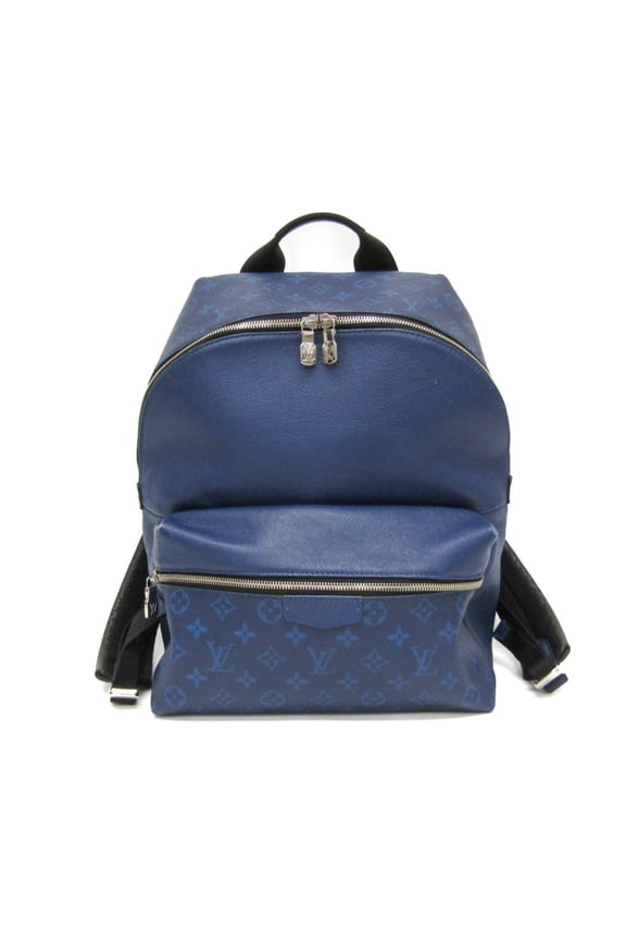 Pre-Owned Louis Vuitton Taigarama Discovery Backpack M30229 Men's Backpack Cobalt