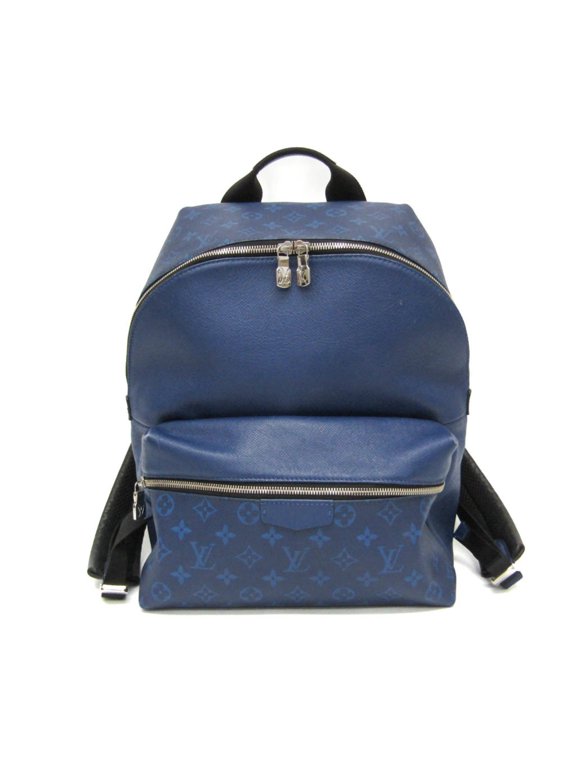Pre-Owned Louis Vuitton Taigarama Discovery Backpack M30229 Men's Backpack Cobalt