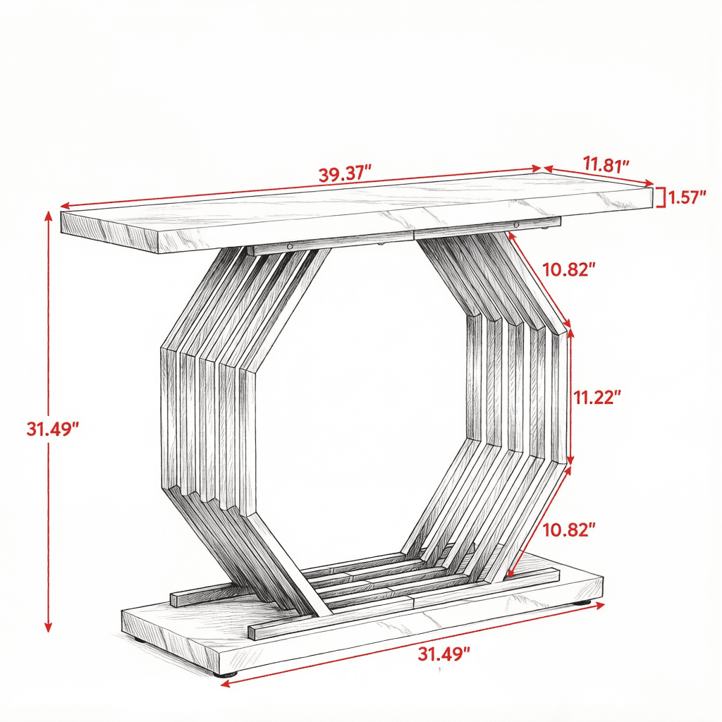 Long Console Table