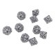 thumbnail image 4 of Dados De Juego De Rol, Dados Poliédricos Ligeros Material Acrílico Fácil De Leer Para Juego De Rol Para Juego De Mesa ANGGREK No, 4 of 7