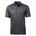 thumbnail image 2 of Men's Cutter & Buck  Black Kansas Jayhawks Alumni Logo Pike Banner Print Stretch Polo, 2 of 3