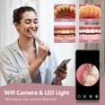 thumbnail image 2 of Electric Tooth Cleaner WiFi Visual Smart Tartar Remover with LED Light Teeth Cleaning Kit for Calculus Tartar Tooth Stains Plaque Removal 3 Cleaning Modes USB Rechargeable Tooth Brush Oral Care Kit, 2 of 8
