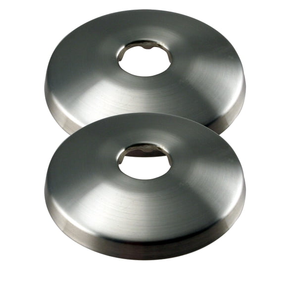 Brida Westbrass R128-2-07 Sure Grip de perfil bajo para tubo de cobre de 15.88 mm (paquete de 2), ní
