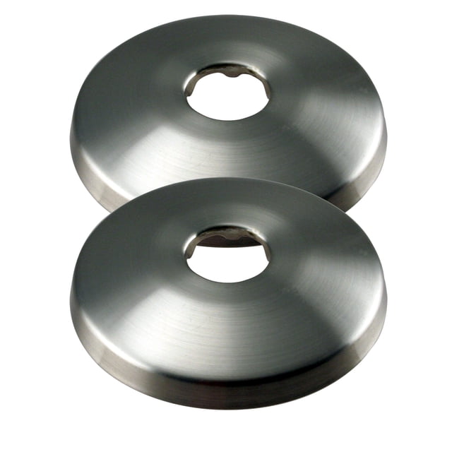 Brida Westbrass R128-2-07 Sure Grip de perfil bajo para tubo de cobre de 15.88 mm (paquete de 2), ní
