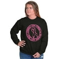 thumbnail image 4 of Courage Strength Love Life Support Women Crewneck Sweatshirt Brisco Brands S, 4 of 6