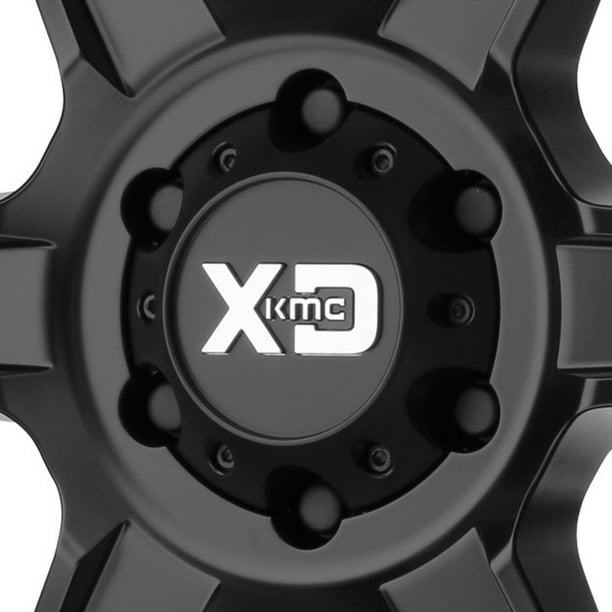 KMC XD Series Wheel Center Hub Cap Satin Black for H34 5x5 (NL