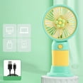 thumbnail image 6 of xjwjuw USB Charging Mini Handheld Fan Portable Silent Desk Fan with Foldable Design & Non-Slip Grip - Durable Matte Finish Battery Operated Cooling for Students Office Travel Air Circulator, 6 of 6