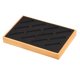 thumbnail image 5 of Organizador de joyas de madera de bambú con ranuras para exhibir y exhibir. Negro, 5 of 7