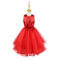 thumbnail image 3 of iiniim Girls Sequin Bowknot Princess Dance Ball Wedding Party Flower Dress, 3 of 5
