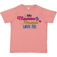 thumbnail image 3 of Inktastic My Mawmaw and Pawpaw Love Me with Hearts Boys or Girls Toddler T-Shirt, 3 of 5