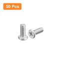 thumbnail image 3 of Unique Bargains M1.6x0.35x4mm 50Pack Metal Flat Round Head Screws Phillips Drive Machine Bolt, 3 of 5