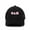 Black, variant on OJM Korean Letters Baseball Cap Embroidered Cotton Adjustable Dad Hat