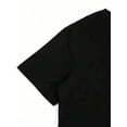 thumbnail image 3 of Camiseta con estampado "Feliz Día de San Valentín" para mujer, cuello redondo, informal, de algodón puro grueso, para adultos, hombres, mujeres, adolescentes, jóvenes, deportes casuales., 3 of 7