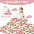 thumbnail image 3 of Pioneer Flower Floral Print Pattern Toddler Nap Mats for Kids Preschool,Sleeping Mat Bag or Kids,Toddler Sleeping Bag,Toddler Nap Mat or Daycare, 3 of 6