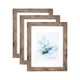thumbnail image 1 of Marco de fotos KAIWIN de madera marrón de 11 x 14 cm con tapete para fotos de 8 x 10 cm, 1 of 7