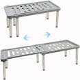 thumbnail image 1 of Étagère de Cuisine Extensible - Support à Épices Autoportant - Étagère de Rangement Rétractable, Gris, 1 of 5
