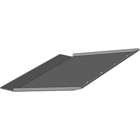 Black Horse Armour II Heavy Duty Modular Front Bumper Skid Plate Only Modular Matte Black Compatible with 2019-2024 Ram 1500-AFB-RA20-SK