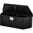 thumbnail image 2 of OUYAWEI 36 Inch Trailer Tongue Box Steel Trailer Tool Box for Storage,36"x12"x12" Heavy Duty Storage,Utility Trailer Toolbox for Truck,Pickup,Trailer with Lock,Aluminum, 2 of 6