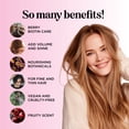 thumbnail image 2 of Fruity Biotin Shampoo for Thinning Hair - Volumizing Shampoo for Fine Hair with B Vitamins Rosemary Pomegranate & Strawberry Oils - Paraben Silicone and Sulfate Free Vegan Formula (16 Fl Oz), 2 of 10