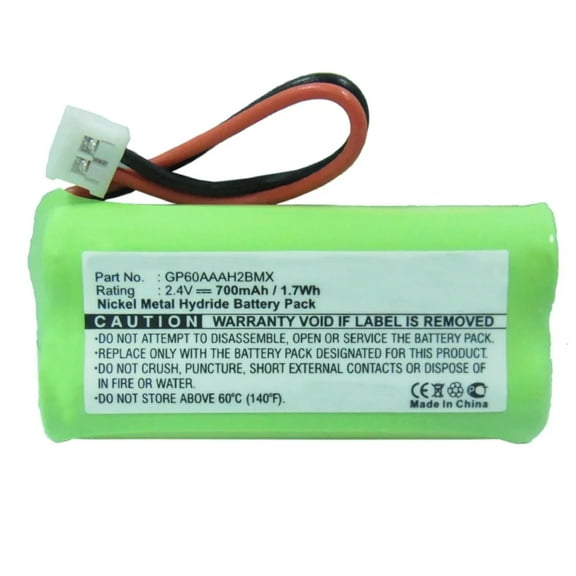 Batteries N Accessories BNA-WB-H1603 Pager Battery - Ni-MH, 2.4V, 700 mAh, Ultra High Capacity Battery - Replacement for CrystalCall 450 Battery