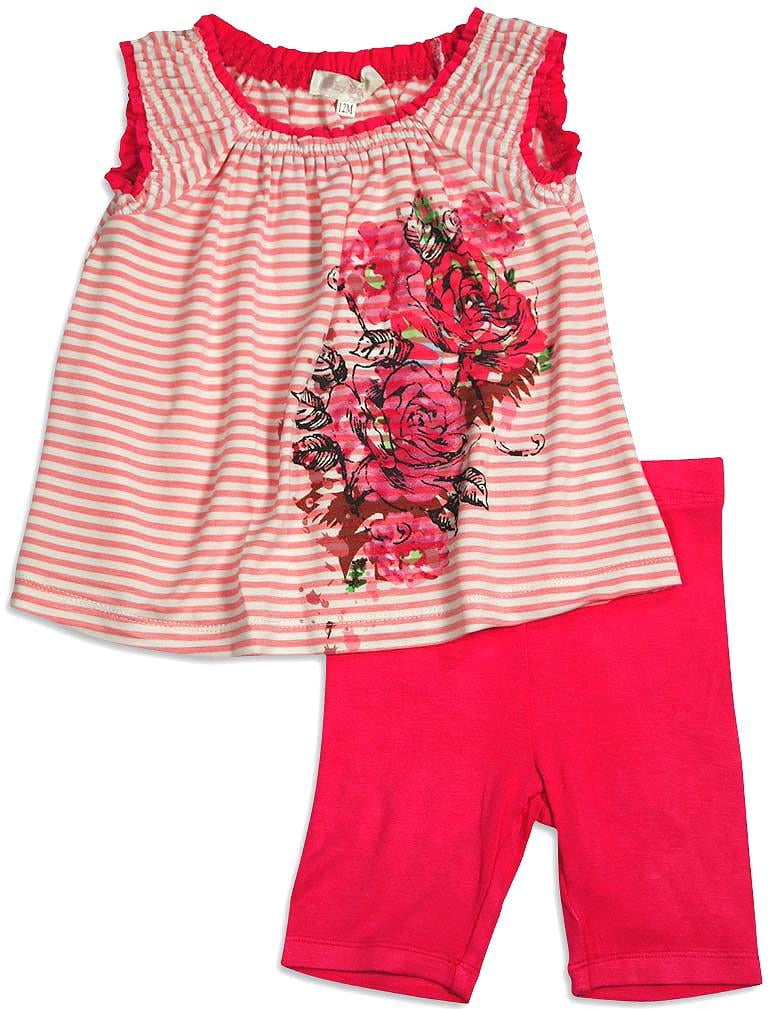 Baby Sara Toddler /& Girls Tank Pant Sets Assorted Fabrics Styles Colors